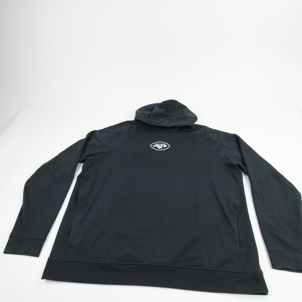 New York Jets Lululemon Sweatshirt Men's Black Used 3XL TOPS-194580