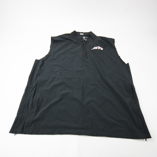New York Jets Nike Pullover Men's Black Used XXL TOPS-195154