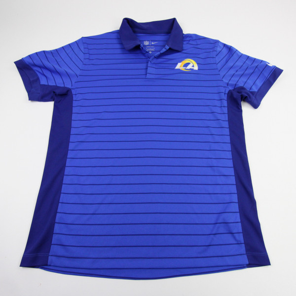 LA Rams Nike Dri-Fit Polo Men's Blue Used M TOPS-195024