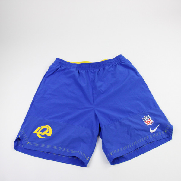 LA Rams Nike Dri-Fit Practice Shorts Men's Blue Used L SHOR-042178
