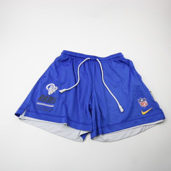 LA Rams Nike Dri-Fit Practice Shorts Men's Blue Used L SHOR-042169