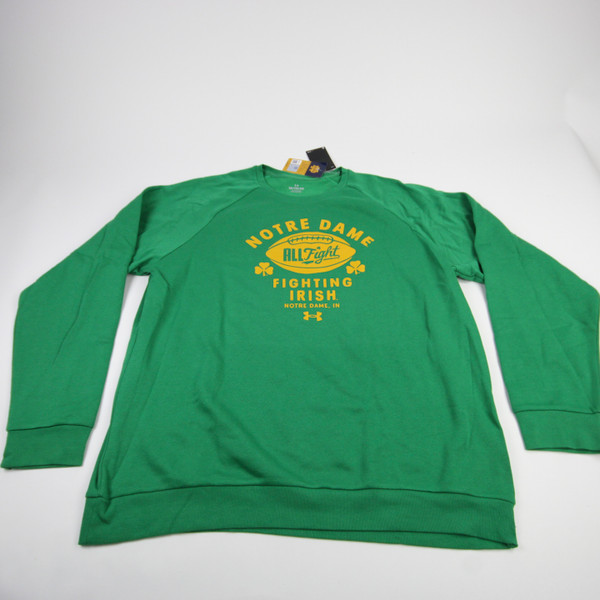 Notre Dame Fighting Irish Under Armour Sweatshirt Men's New with Tags XXL TOPS-195293
