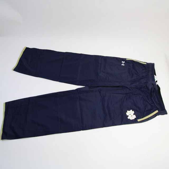 Notre Dame Fighting Irish Under Armour Athletic Pants Women's Navy New M 464