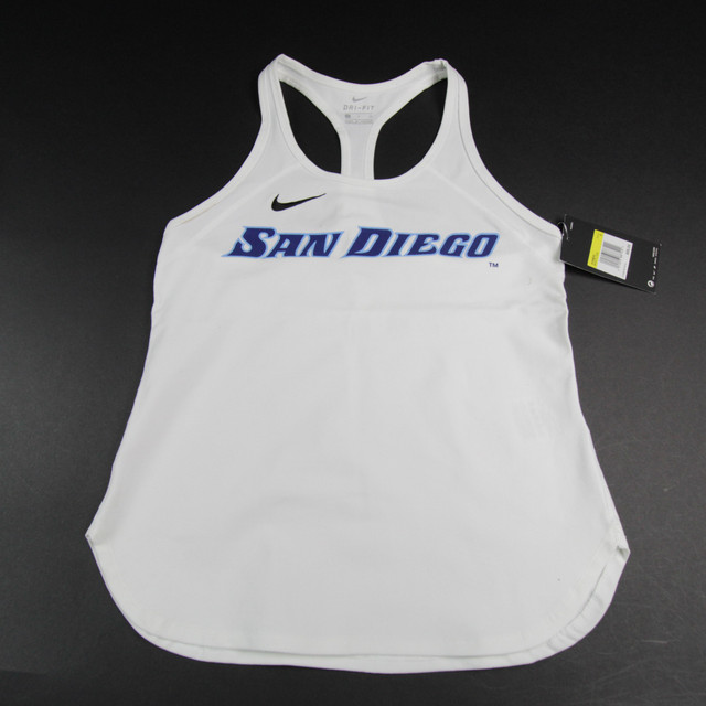 Camiseta deportiva de juego de toreros de San Diego - baloncesto para hombre  blanca/azul usada