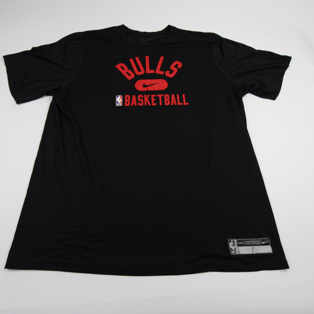 NIKE - NBA Bulls Nike Practice T-shirt Lサイズ Men's Chicago Bulls Nike Heather Gray 2023/24 Sideline