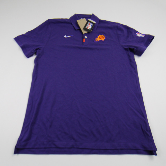 FCRB×NIKE 15SS Authentic Team Polo-Blk/L Nike Women's Dri-FIT Crosshatch Polo