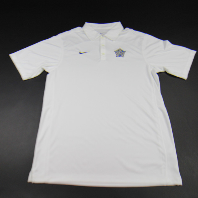 FCRB×NIKE 15SS Authentic Team Polo-Blk/L Nike Women's Dri-FIT Crosshatch Polo