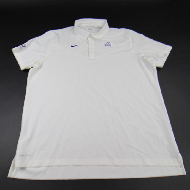 FCRB×NIKE 15SS Authentic Team Polo-Blk/L Nike Women's Dri-FIT Crosshatch Polo
