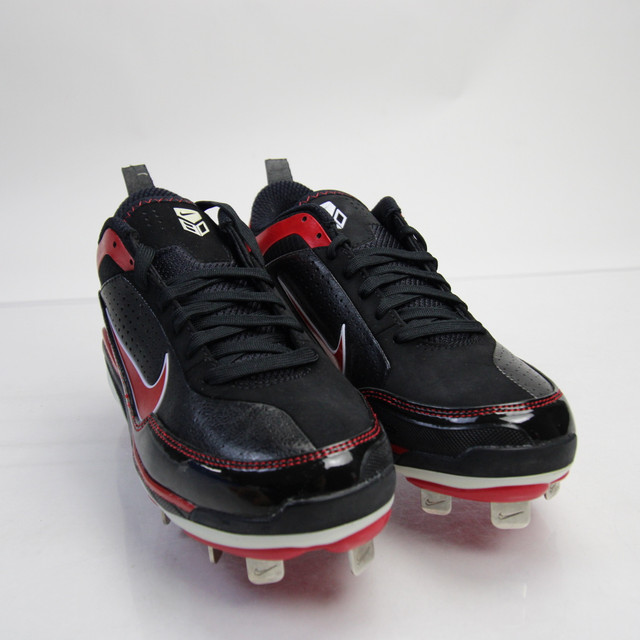 red and black nike cleats