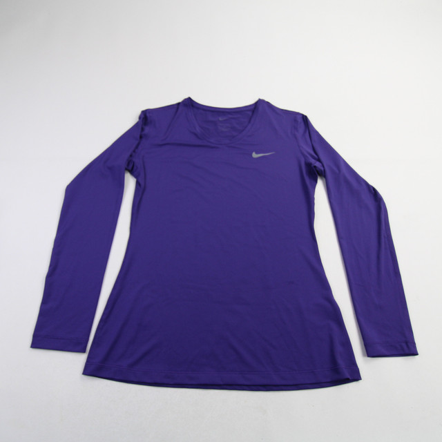 nike purple compression shirt