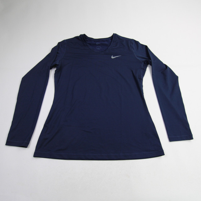 nike navy compression shirt