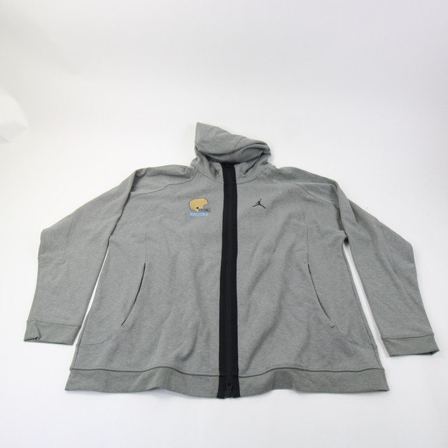 アメフト UCLA BRUINS ジャケット アンダーアーマー XL【新品】 UCLA Bruins Jacket Mens Small Gray NCAA College Hooded Windbreaker