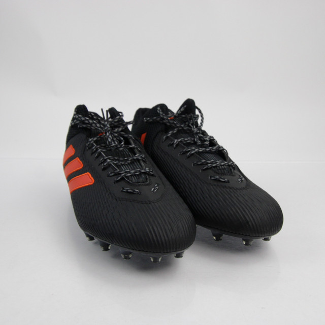 orange black football cleats