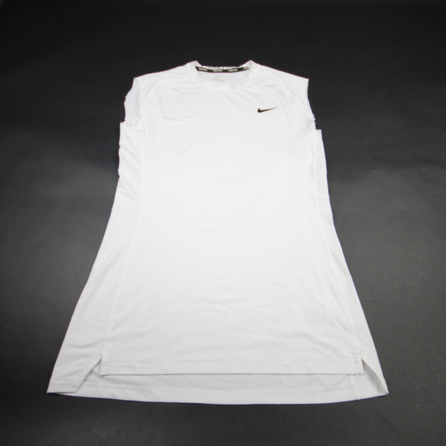 nike pro compression shirt white