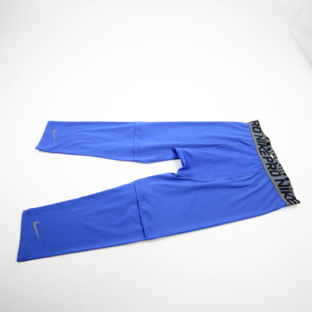 nike compression pants blue