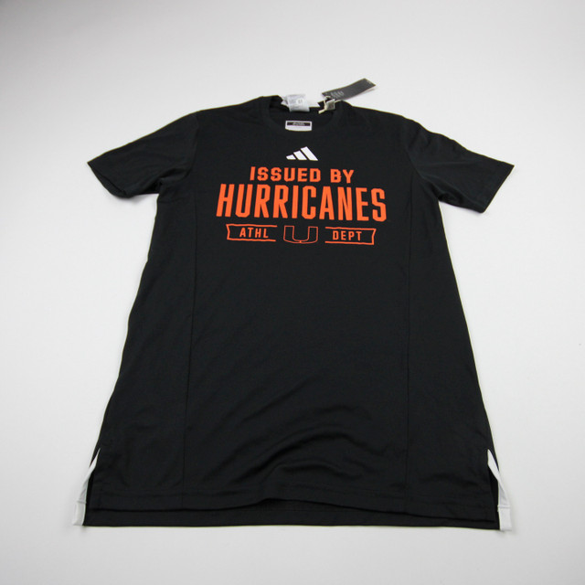 アディダス マイアミ大学ハリケーンズ試合用ウォームアップパーカー Miami Hurricanes Apparel | Clothing and Gear for Miami Hurricanes Fans