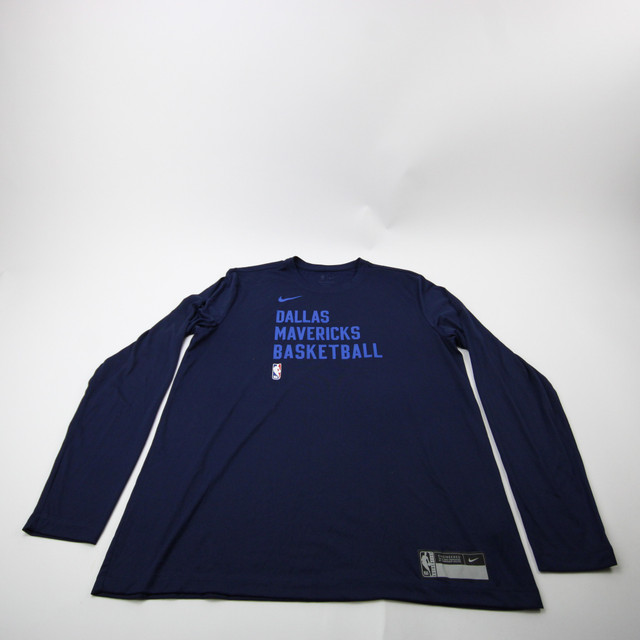 Dallas Mavericks Long Sleeve Shirts | Team Issued Long Sleeve