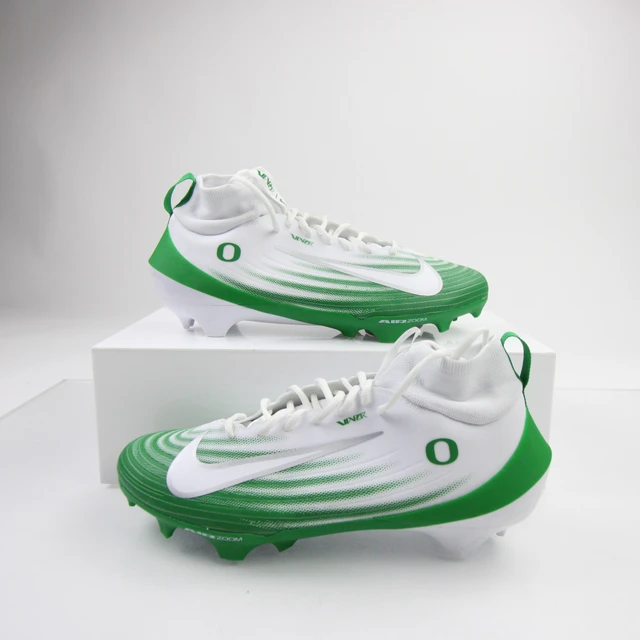 Oregon Ducks Football Football Cleats | Team Issued Football  display picture 1