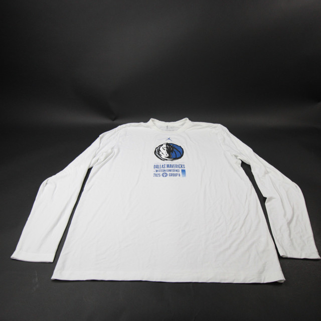 Dallas Mavericks Long Sleeve Shirts | Team Issued Long Sleeve