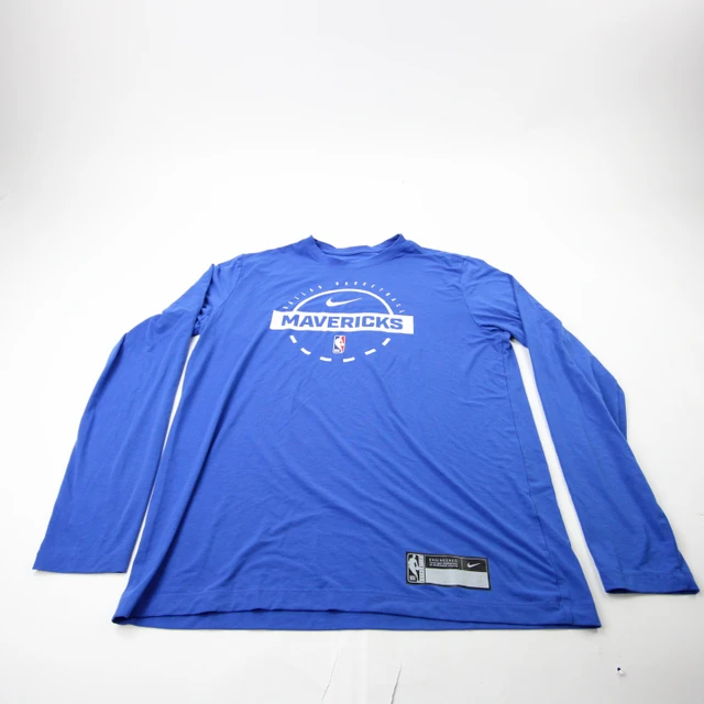 Dallas Mavericks Long Sleeve Shirts | Team Issued Long Sleeve
