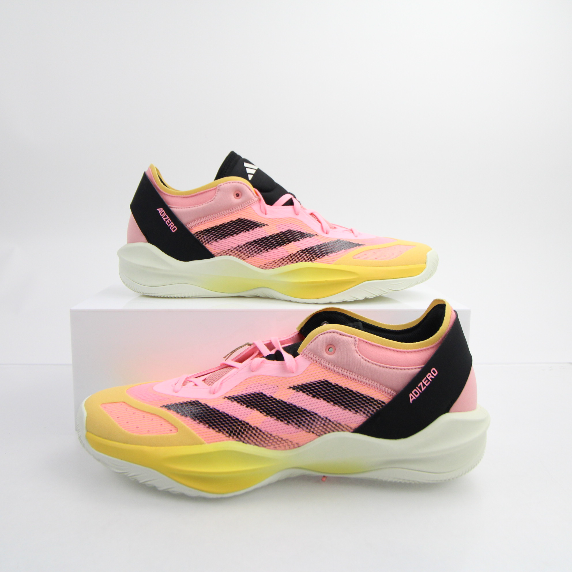 ayu adidas adizero Basketball Shoe Men's Pink/Yellow New without