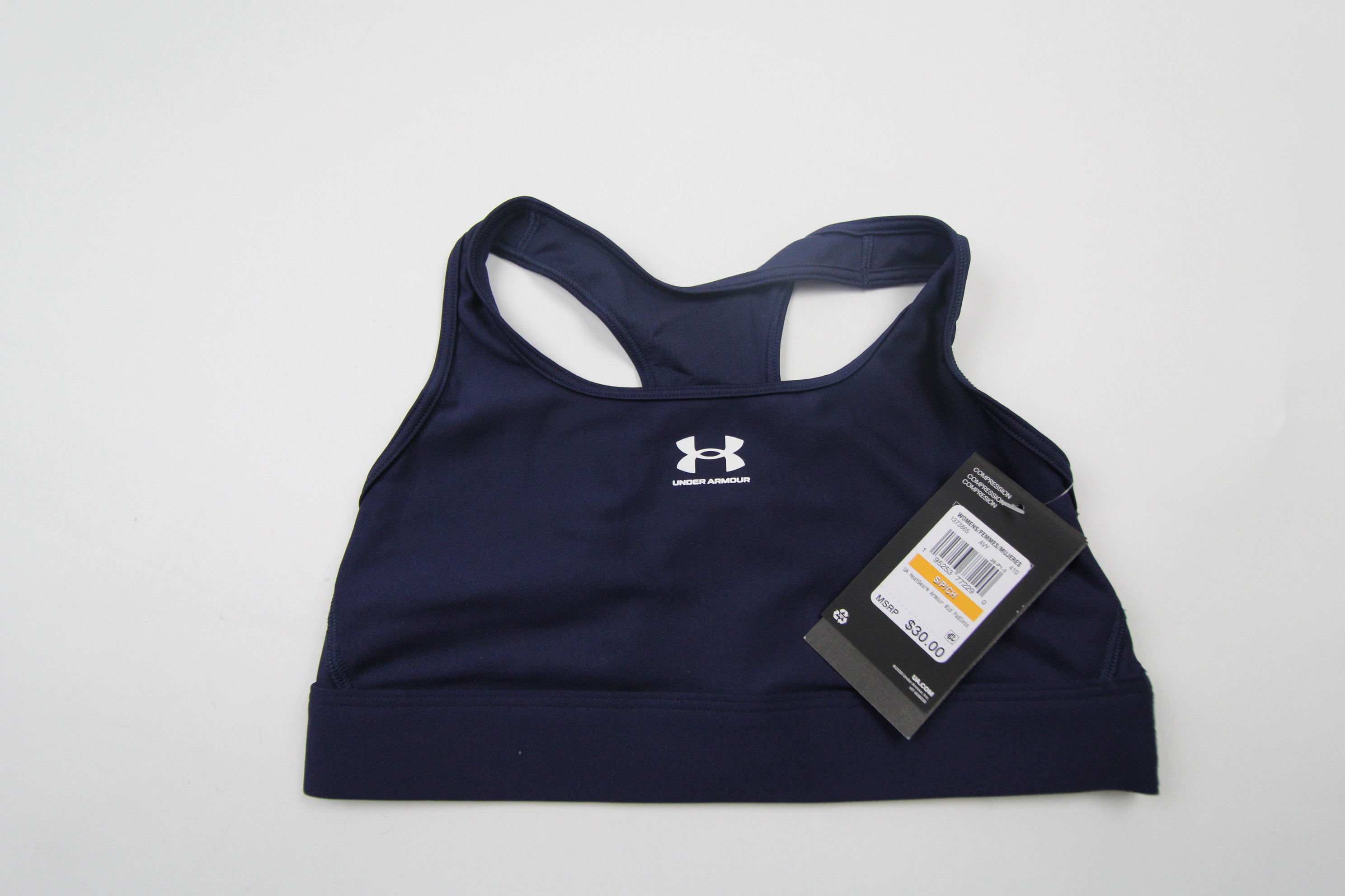 Under Armour Sports Bra Women's Navy New with Tags S-TOPS-141038
