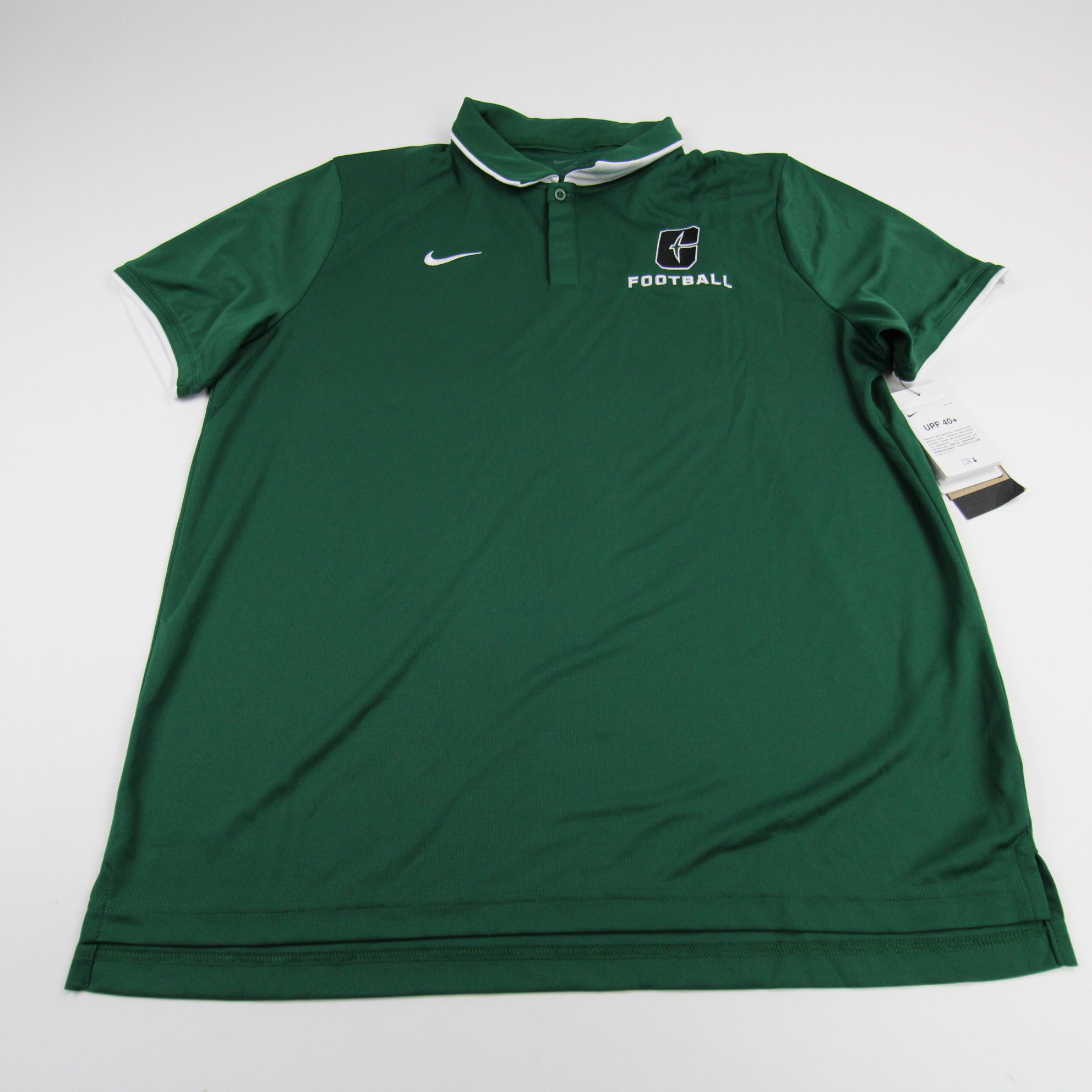 Charlotte 49ers Nike Polo Men's Green New-TOPS-148638