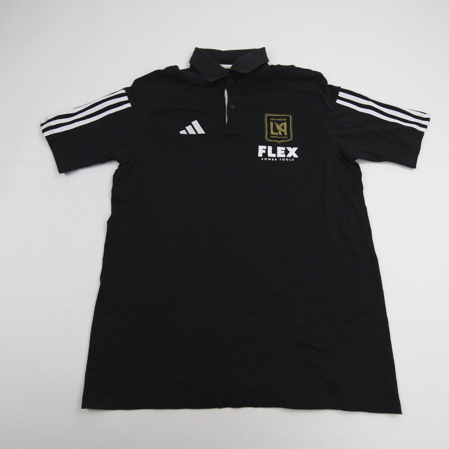 Los Angeles FC adidas Polo Men's Black Used S