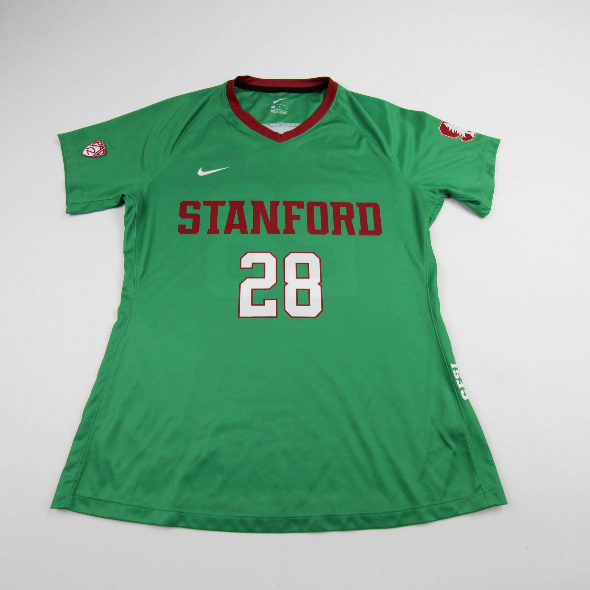 Stanford Cardinal Practice Jersey - Soccer Women's Green New L