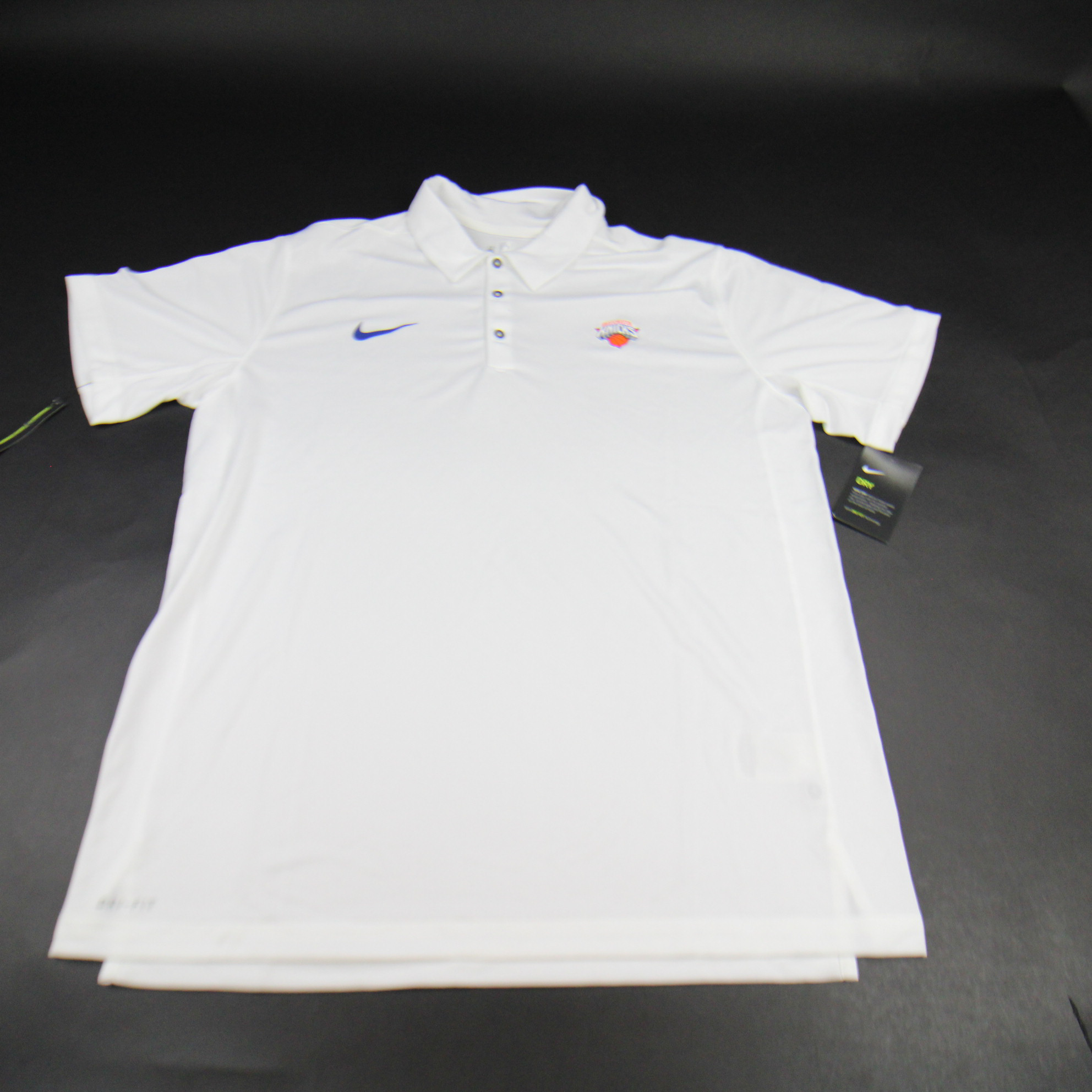 Westchester Knicks Nike Dri-Fit Polo Men's White New XL-TOPS
