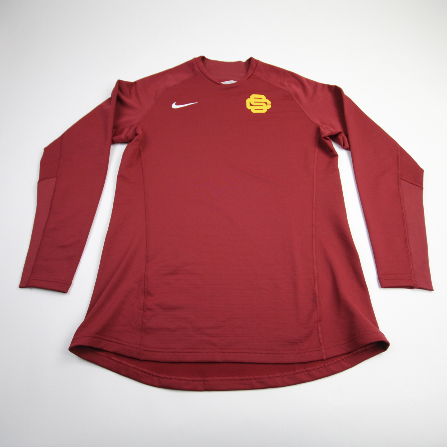 USC Trojans Nike Long Sleeve Shirt Men's Crimson Used L-TOPS-158683