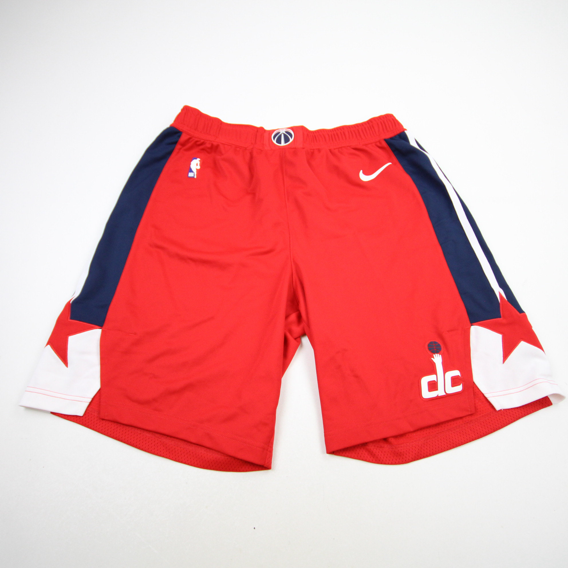 Washington Wizards Nike NBA Authentics Game Shorts Men's Red Used 42