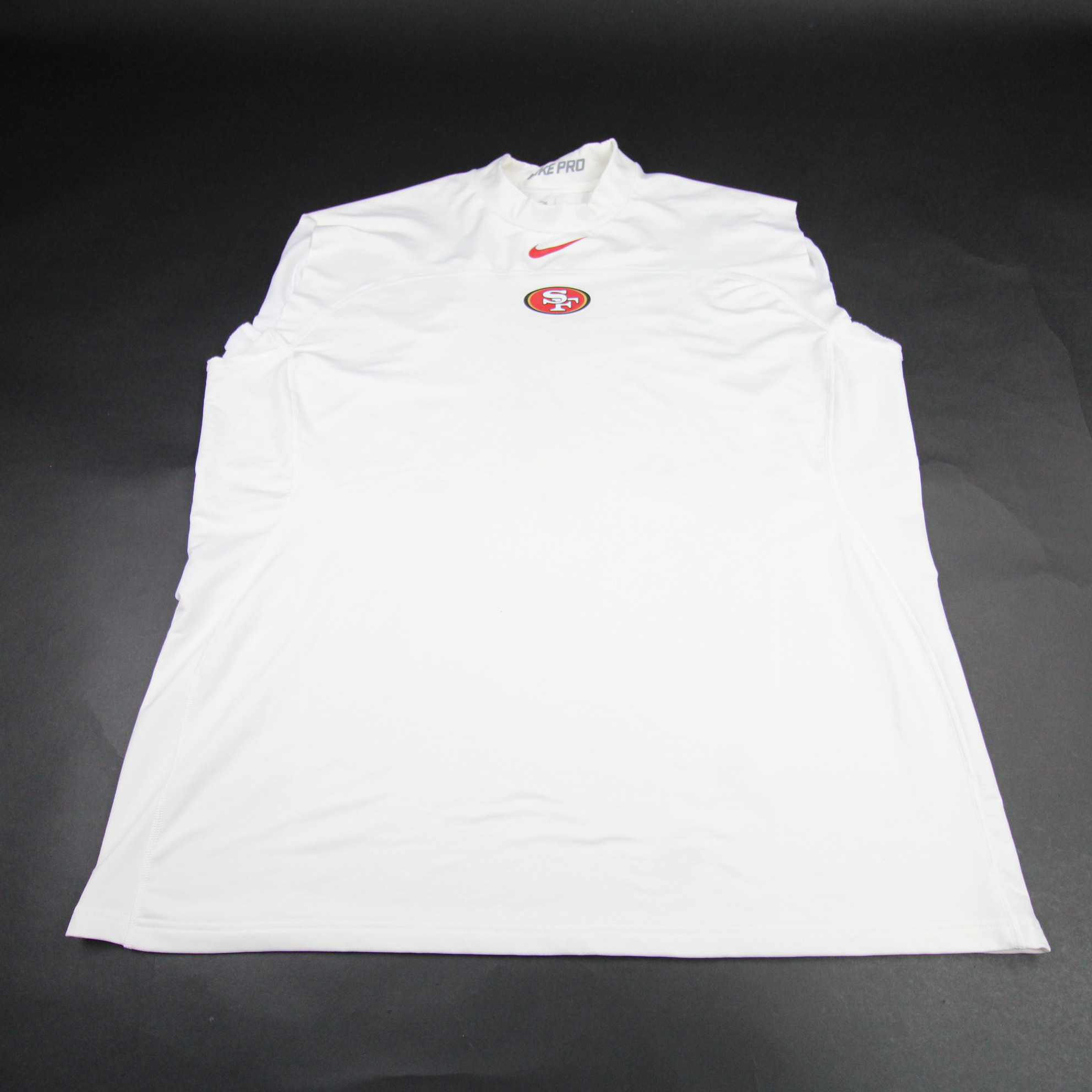 San Francisco 49ers Nike Pro Dri-Fit Compression Top Men's Off