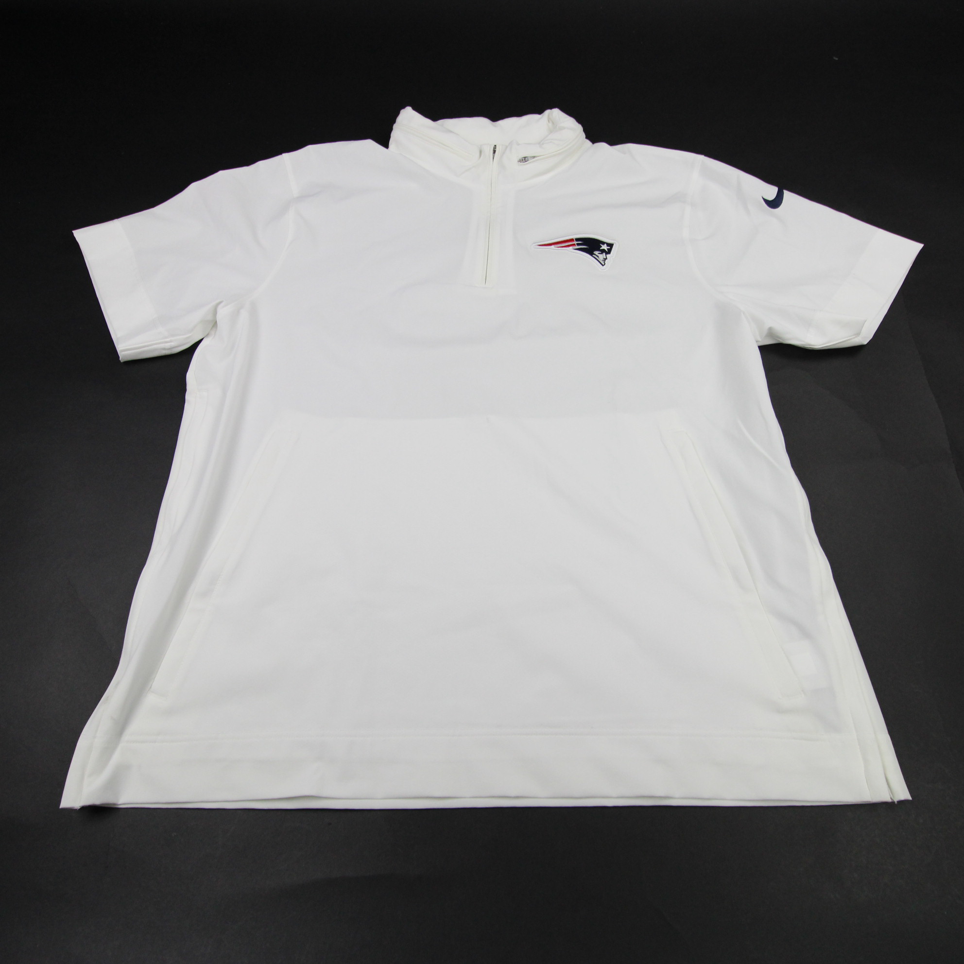 New England Patriots Nike NFL On Field Pullover Men's White Used XL