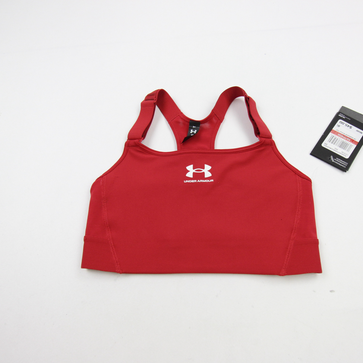 Under Armour Sports Bra Women's Red New with Tags XS