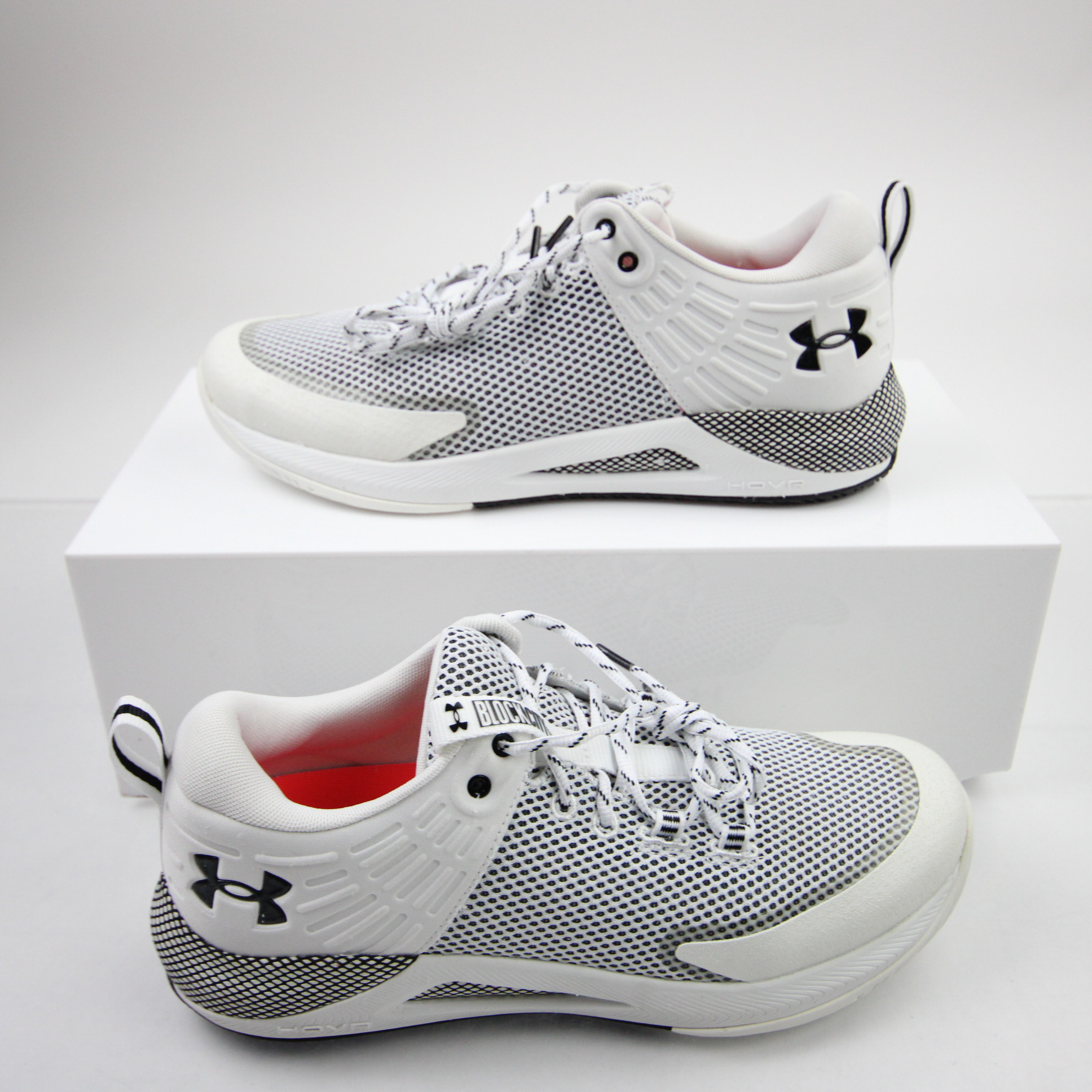 Under Armour Block City Volleyball Shoe Women's White Used 12.5