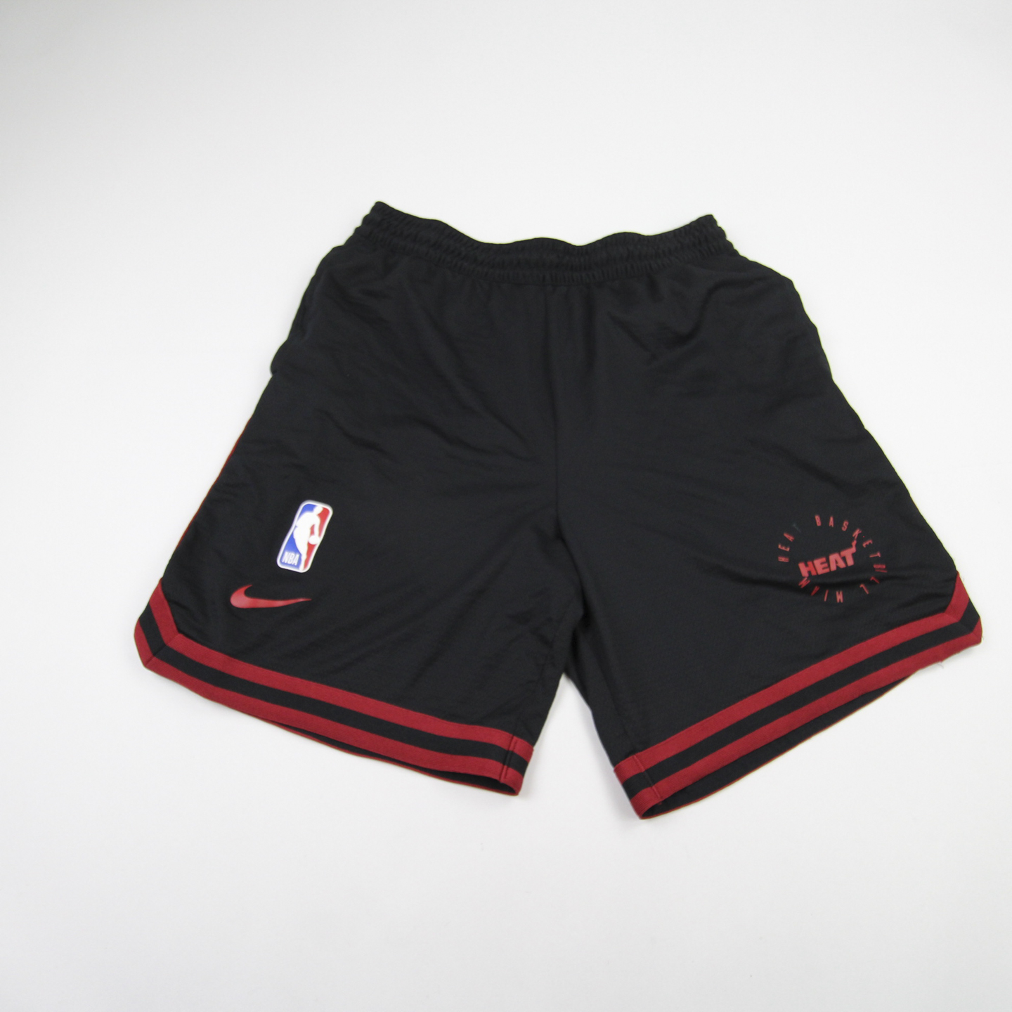 Miami Heat Nike NBA Authentics Practice Shorts Men's Black Used XL