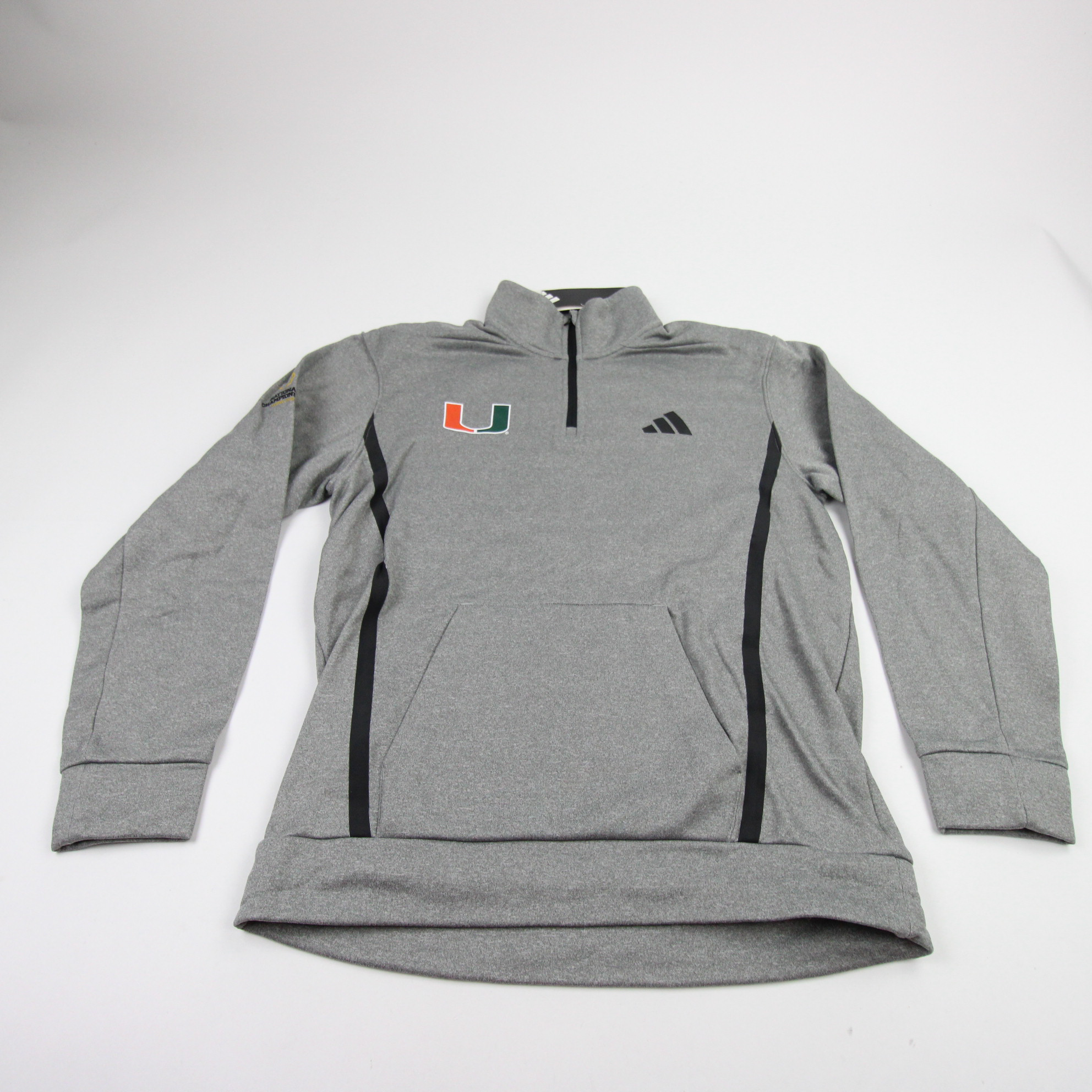 Miami Hurricanes adidas Climawarm Sweatshirt Men's New with Tags M