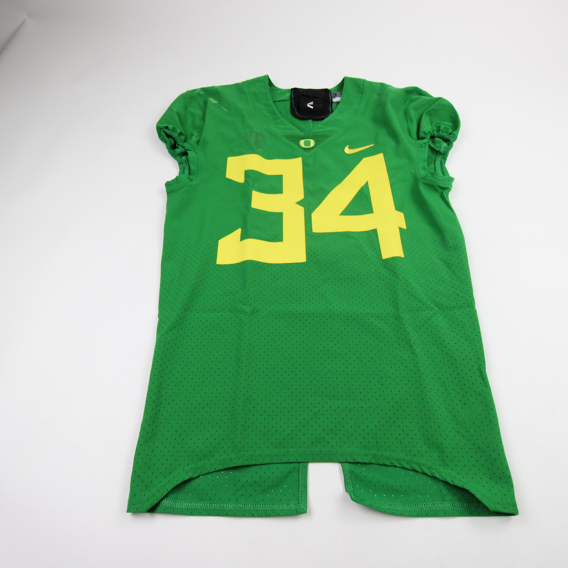 Oregon Ducks Nike Game Jersey - Football Men's Green Used 42