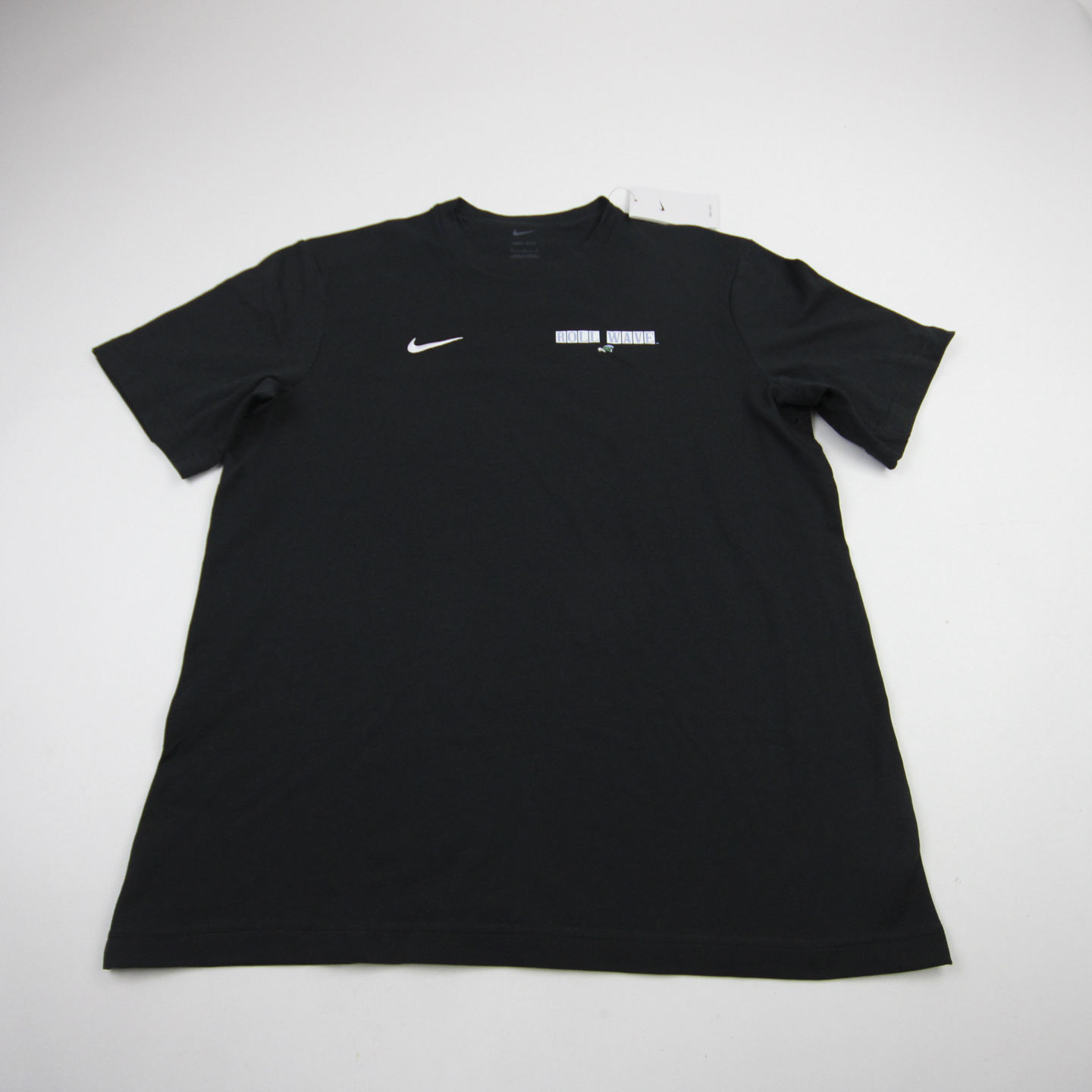 Nike TSUNEMOTO シャツ 32 M Tulane Green Wave Nike Dri-Fit Short Sleeve Shirt Men's Black New