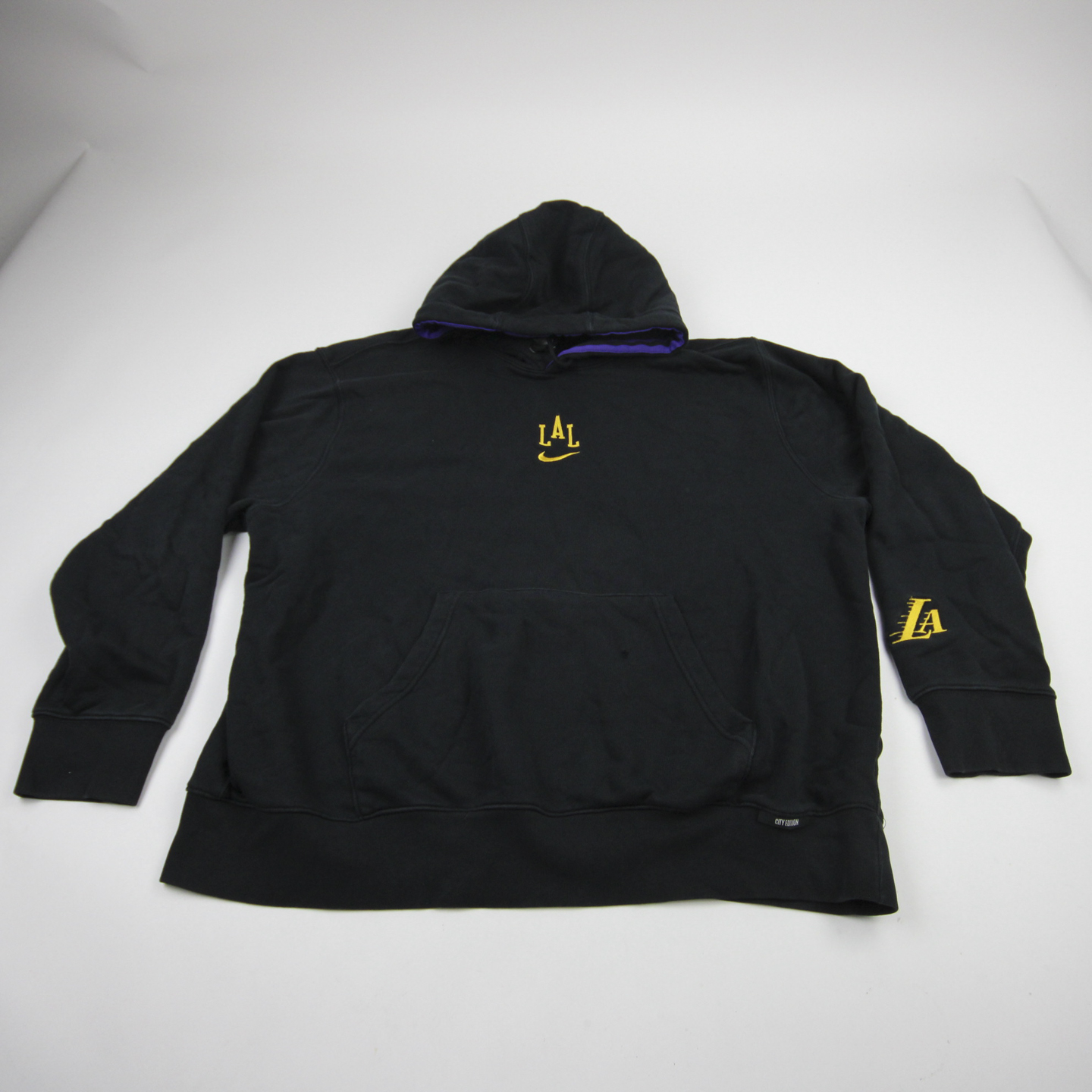 Los Angeles Lakers Nike Sweatshirt Men's Black Used XXL
