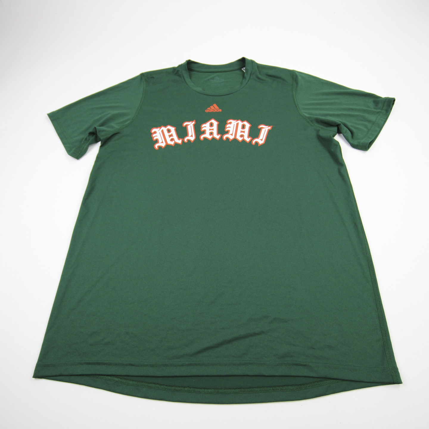 Miami Hurricanes adidas Creator Short Sleeve Shirt Men's New