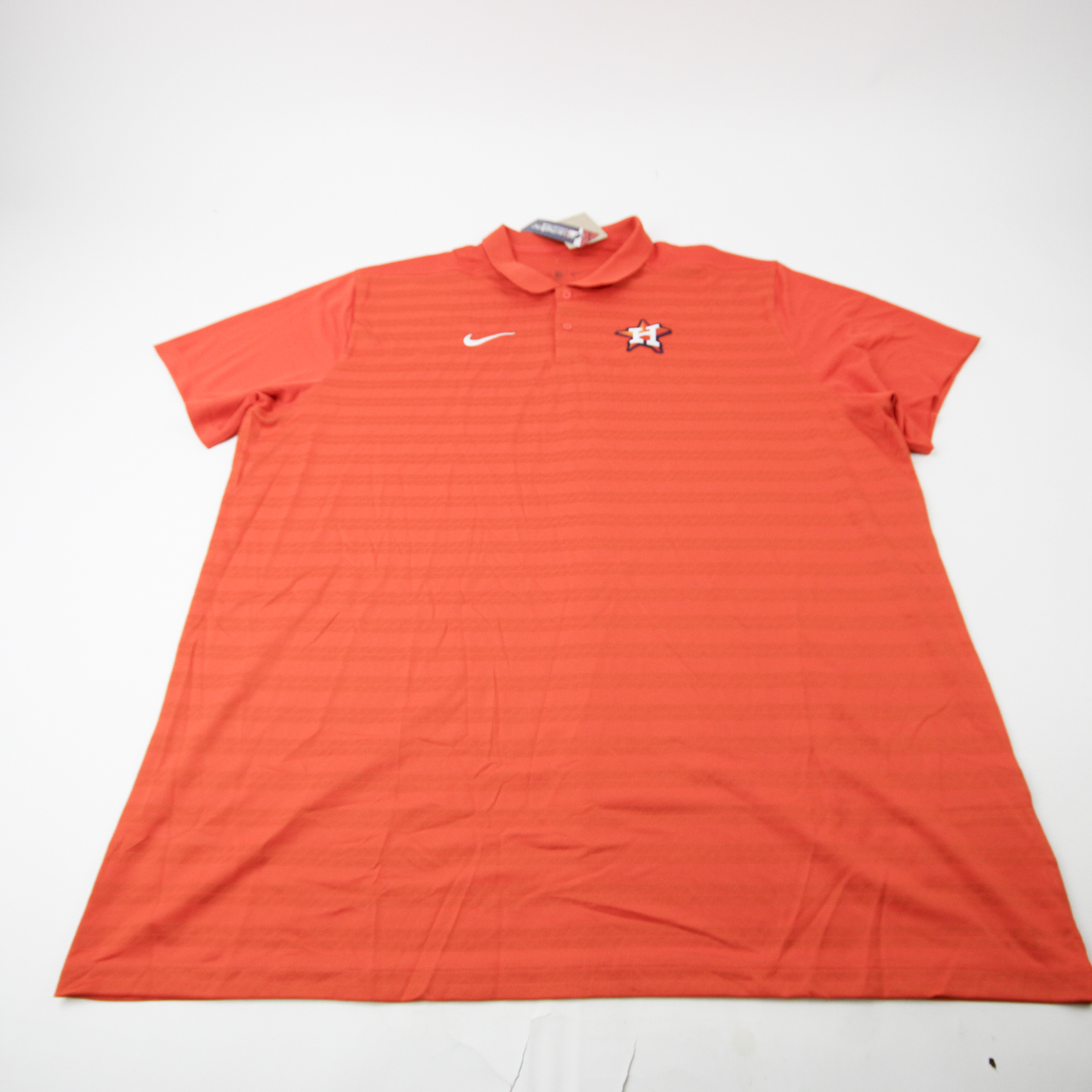 Houston Astros Nike MLB Authentic Dri-Fit Polo Men's Orange New