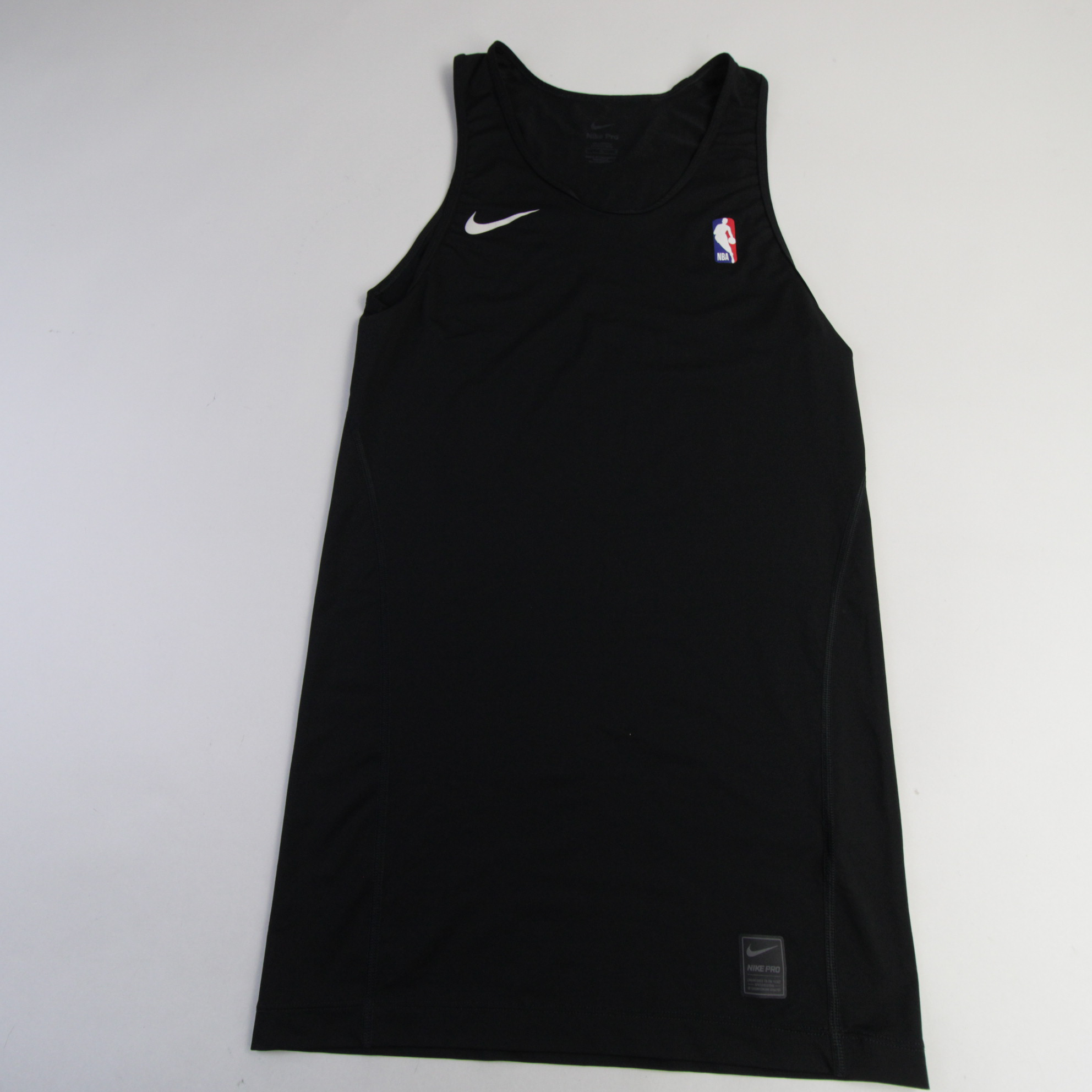 Nike NBA Authentics Compression Top Men's Black Used LT 436