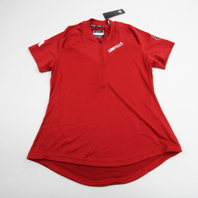 Louisville Cardinals adidas Pullover Women's Red New S-TOPS-159447