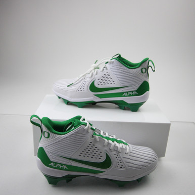 Nike サッカーシューズ ホワイト/グリーン Oregon Ducks Nike Alpha Menace Football Cleat Men's New without Box 13