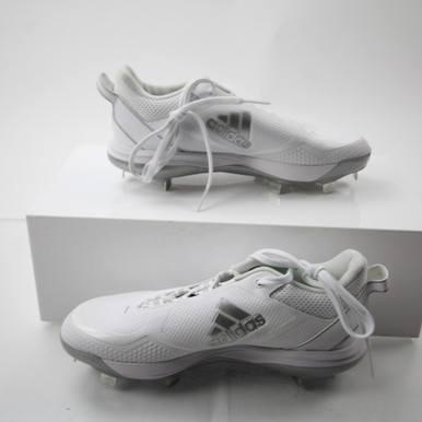 adidas Baseball Cleat Men's White New without Box Multiple Sizes