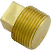 Plug Hayward 3/4" Male Pipe Thread Brass CHXPLG1930