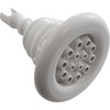 Jet Insert WW Poly Storm Gunite 3-3/8 In Massage Smooth White Thd 229-8280