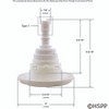 Jet Insert WW Poly Storm 4 In Massage Scal SS-Gray Thd